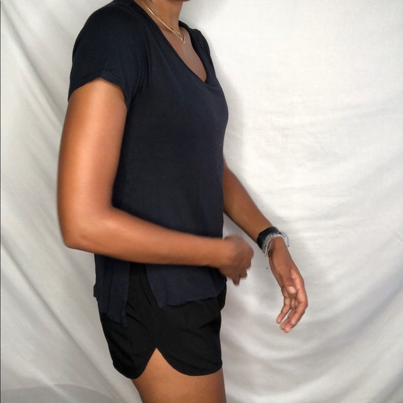 3/$15 TRESICS SHIRT Top L Blue short sleeve L - Picture 3 of 6